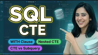 SQL CTE Tutorial Common Table Expression Explained with Examples Learn SQL Step by Step