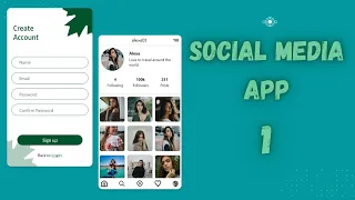 How to create Social Media App in Android Studio Part 1