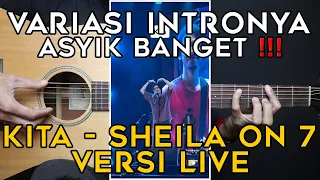  tutorial gitar kita sheila on 7 versi live
