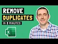 How to Find and Remove Duplicates in Excel
