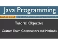 Learn Java Programming - Enum Constructors and Methods Tutorial