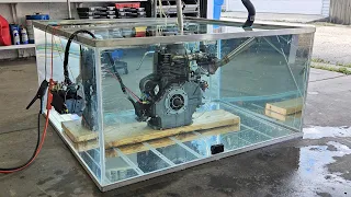 Running Diesel Engine Underwater (Part 1)