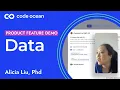 Data Code Ocean product feature demo