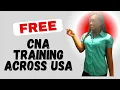 How to Get FREE Certified Nursing Assistant CNA Training