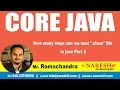 How many ways can we load class file in java Part 2 Core Java Tutorial