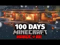 I Spent 100 Days in the Arctic in Minecraft and Here s What Happened