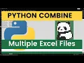 Use Python To Combine Multiple Excel Files only 13 lines of code