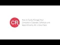 How to Easily Manage Your Company s Calendar Schedule and Appointments All In One Place