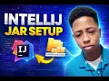 How to connect JAR files using intellij