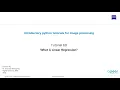 Tutorial 68 - What is linear regression and how to use it in python