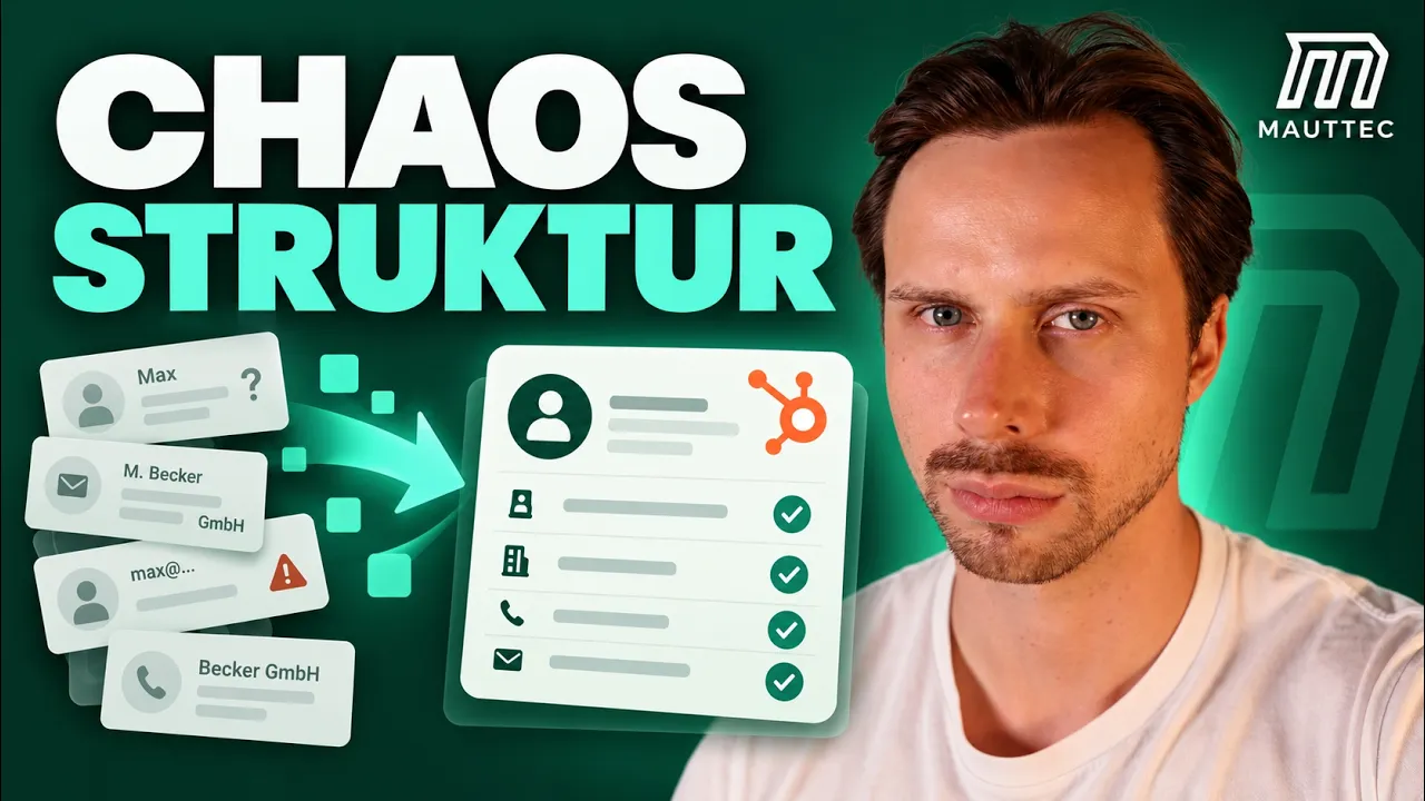 HubSpot Datenbereinigung mit KI: Kontakte sauber machen