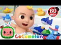 Download Lagu Baby JJ's Sea Creature Toy Rescue! 🦀 + MORE Bath Songs! | CoComelon Nursery Rhymes for Kids 🍉🎶