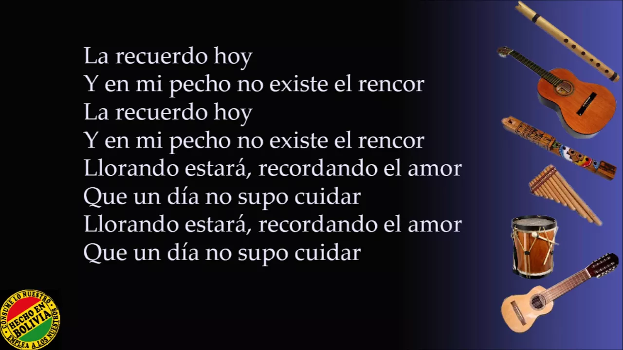 Los Kjarkas - Llorando se Fue (letra) Los Kjarkas - Llorando se Fue (letra)