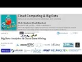 2022 Cloud Computing and Big Data Lecture 11 Big Data Analytics and Cloud Data Mining Part1