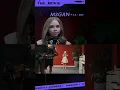 Megan behind the scenes