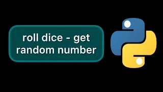 How to generate a random number between 1 and 6 in python