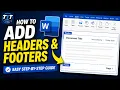 How to Add Headers Footers in Microsoft Word Beginner s Guide
