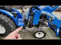 I Took the 25 Horsepower Tractor Back Brought Home the New Holland Workmaster 40