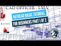 AUTOCAD BASIC TUTORIALS FOR BEGINNERS PART 1 OF 2 TAGALOG VER