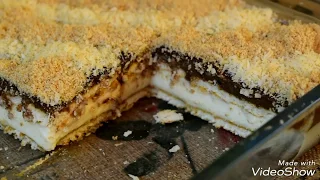 كيكه بارده بدون فرن ومن غير كريمه البفاريا من غير بيض فخامه في تقديم تابعوها خطوه بخطوه The Bavaria 