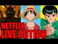 NETFLIX Live-Action Anime Adaptation News Gundam One Piece Yu Yu Hakusho KITA NEWS