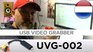Nederlands UVG-002 USB Grabber Hoe te gebruiken