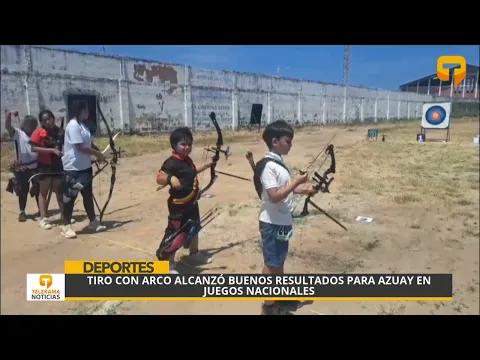 Tiro con arco alcanzó buenos resultados para Azuay en juegos nacionales