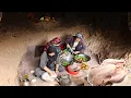Download Lagu Bamyan Caves: Ancient Lovers Preparing Chicken with Fresh Chapati Bread!