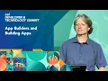 App Builders and Building Apps