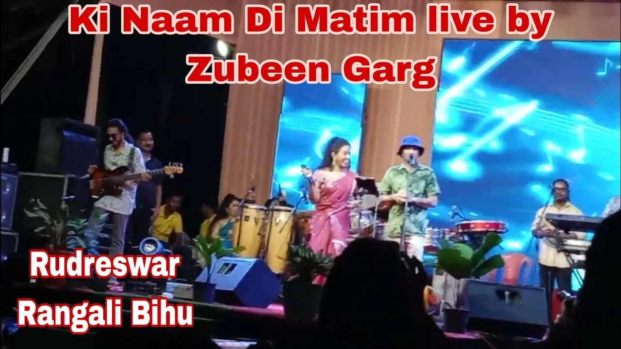 Ki Naam Di Matim by Zubeen Garg live at Rudreswar Rangali Bihu 2023 || Dr. Bezbaruah 2 Song
