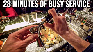 POV Bartender at a Top London Restaurant
