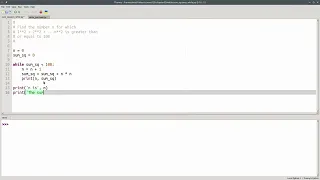 Chapter 5 The while loop
