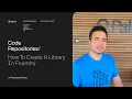 Code Repositories How to Create a Python Library in Palantir Foundry