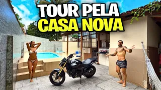 TOUR COMPLETO PELA CASA NOVA 🏠