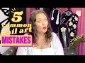 5 COMMON NAIL ART MISTAKES AND HOW TO FIX THEM BEGINNER NAIL ART