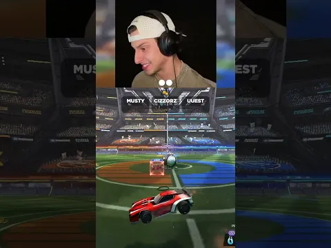 Who can score the fastest goals? w @amustycow  @uuest  #rocketleague #rl #cizzorz