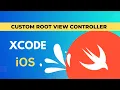 How to set a custom rootViewController in iOS Custom start up file iOS 5 Tutorial