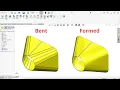 Master Lofted Bend in SolidWorks Sheet Metal Tutorial