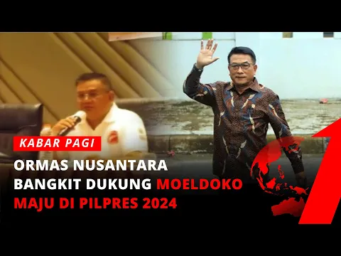 Dukungan untuk Moeldoko Maju ke 2024 dari Ormas Nusantara Bangkit | tvOne