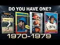 78 Most Valuable Baseball Cards from the 1970s Rookies