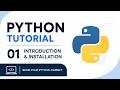 Python Tutorial 01 Introduction Installation