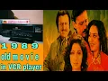 Main Tera dushman Bollywood old 1989 movie short Clips in vcr player | Jacki Shroff