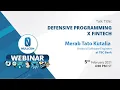 Defensive Programming x FinTech Merab Tato Kutalia Nullcon Webinar 2021