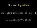Goertzel Algorithm Single Tone Detection