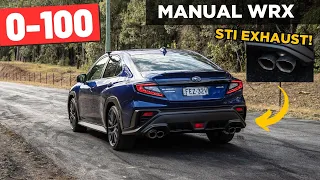 2024 Subaru WRX manual review 0-100 POV test drive