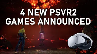 4 NEW PSVR2 Games Announced | EXD - New Footage Looks Epic & More | PSVR2 NEWS