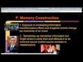 Module 33 Memory Construction