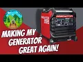 Predator 3500 Inverter Generator Spark Plug Air Filter Change and Canister Delete