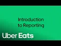 Introduction to reporting Uber Eats