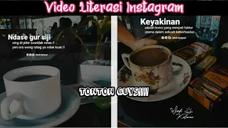 kumpulan video literasi story wa dengan caption motivasi dan backgroun kopi video instagram 209